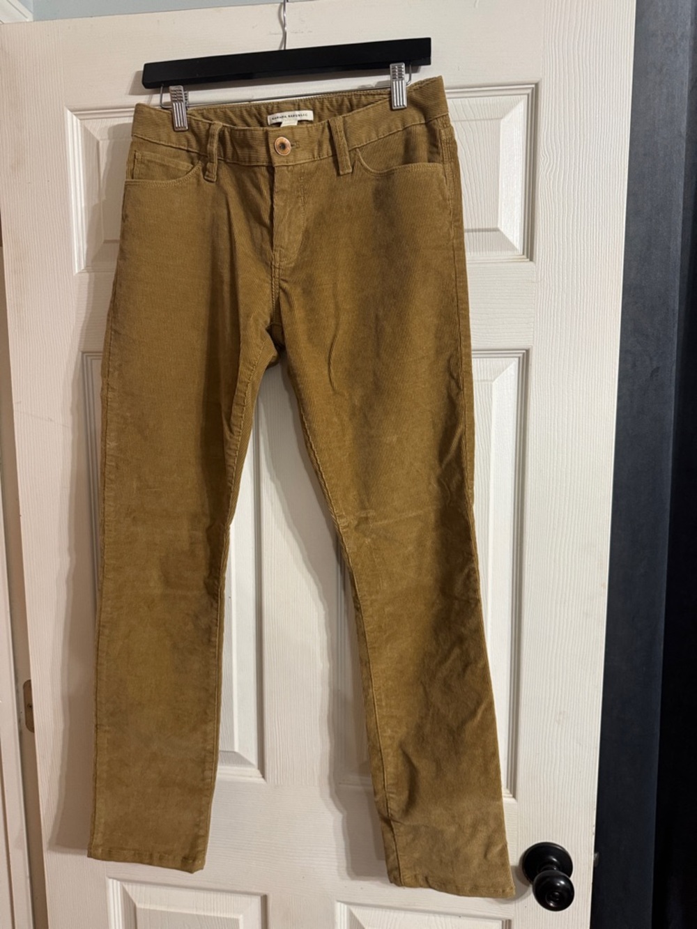Banana Republic Men's Corduroy Pants - Mustard Brown